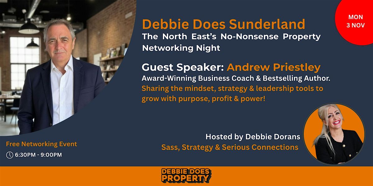 Debbie Does Property Networking (Sunderland)