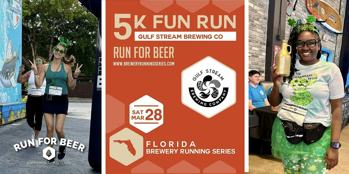 5k Beer Run x Gulf Stream Brewing | 2026 Florida Brewery Running Series