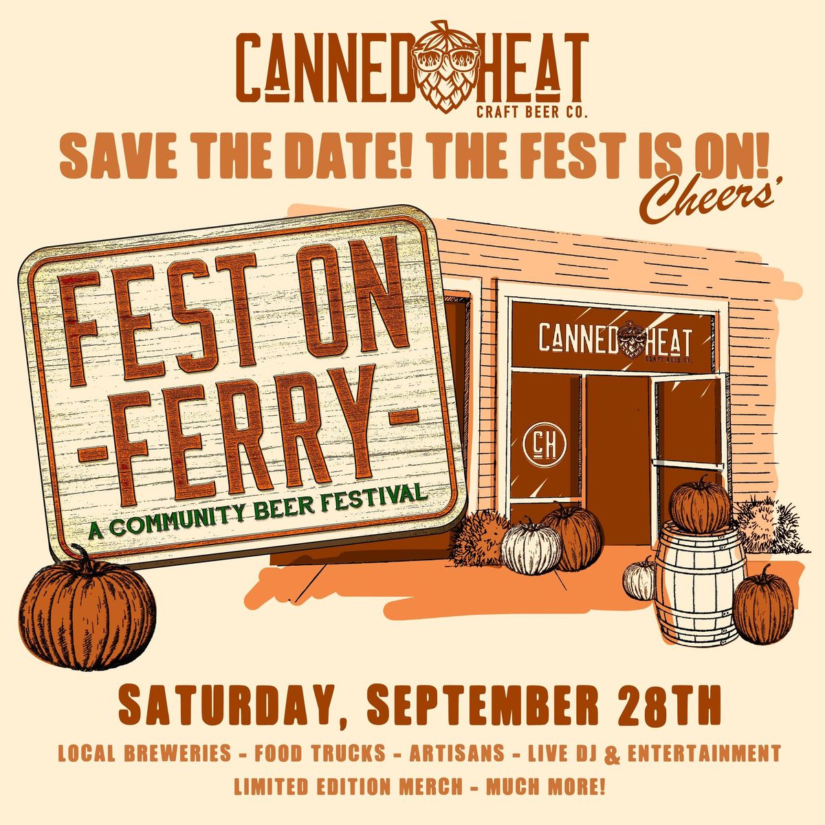 Canned Heat Craft Beer 2nd Annual Fest on Ferry!