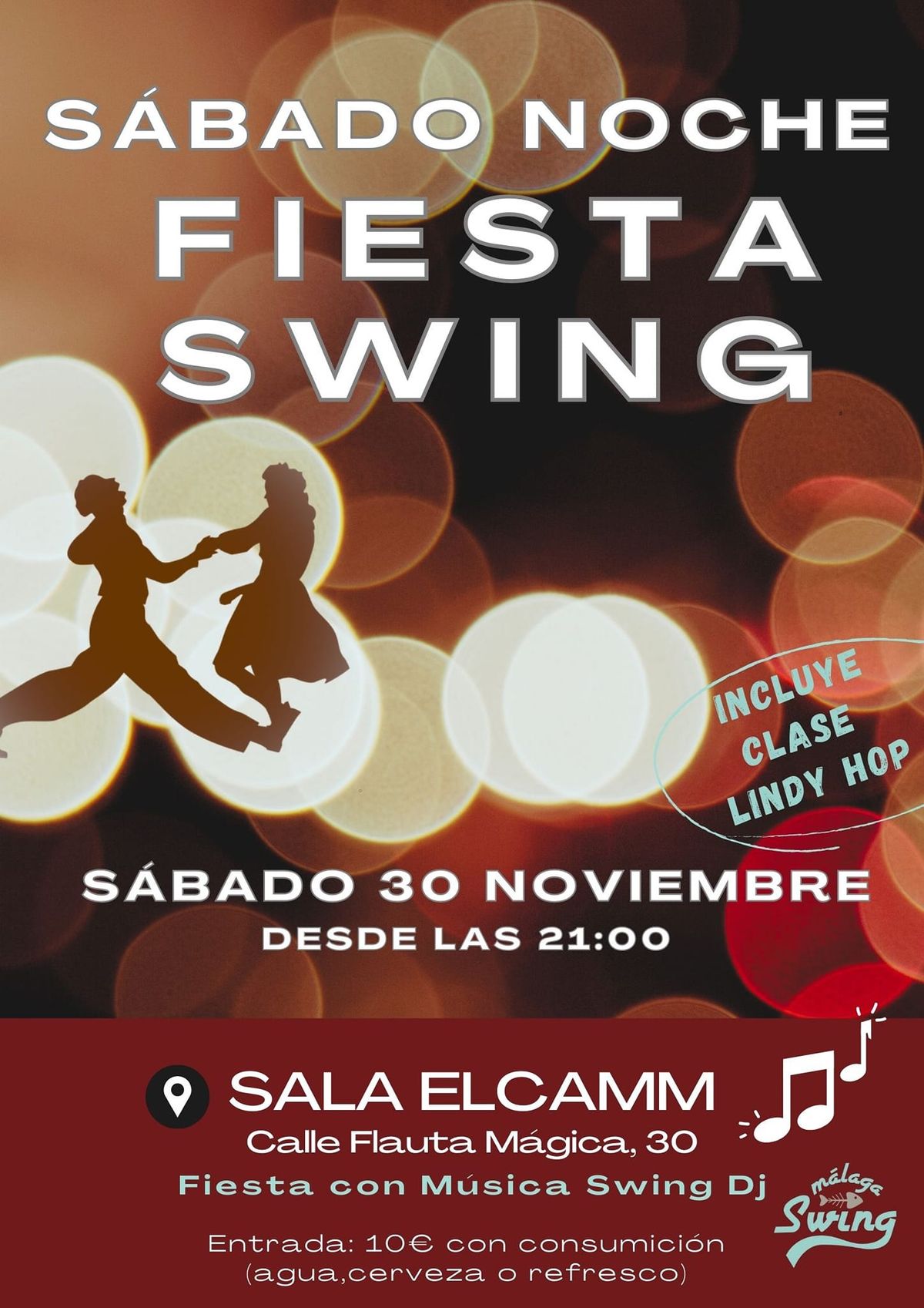 FIESTA SWING en SALA ELCAMM