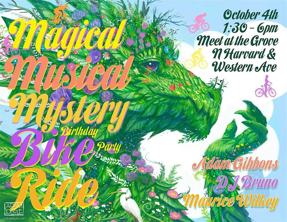 Magical musical mystery bike ride