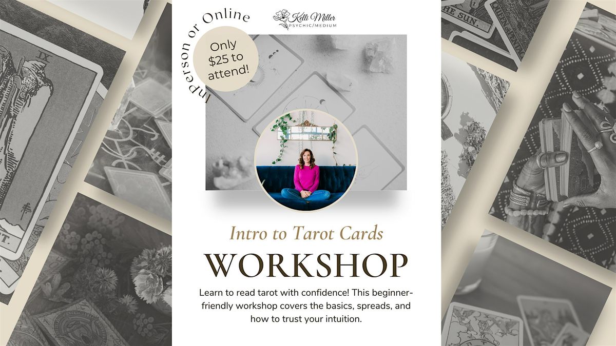 Intro to Tarot Cards - IN PERSON OMAHA