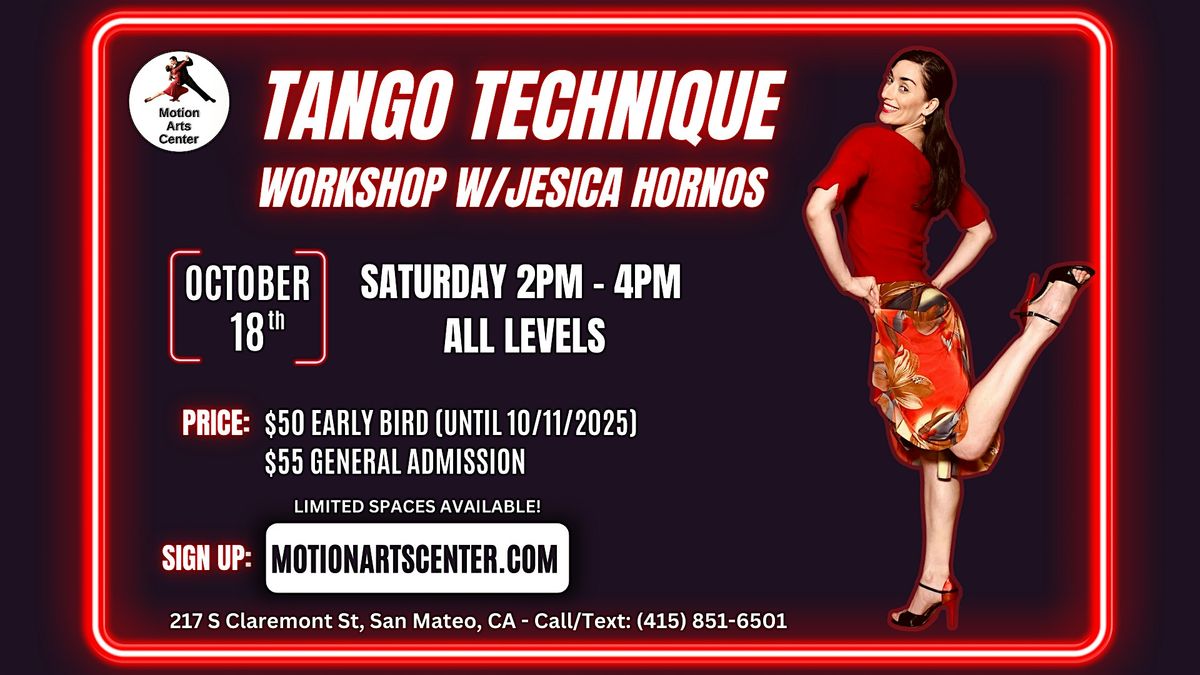 Argentine Tango Workshop!
