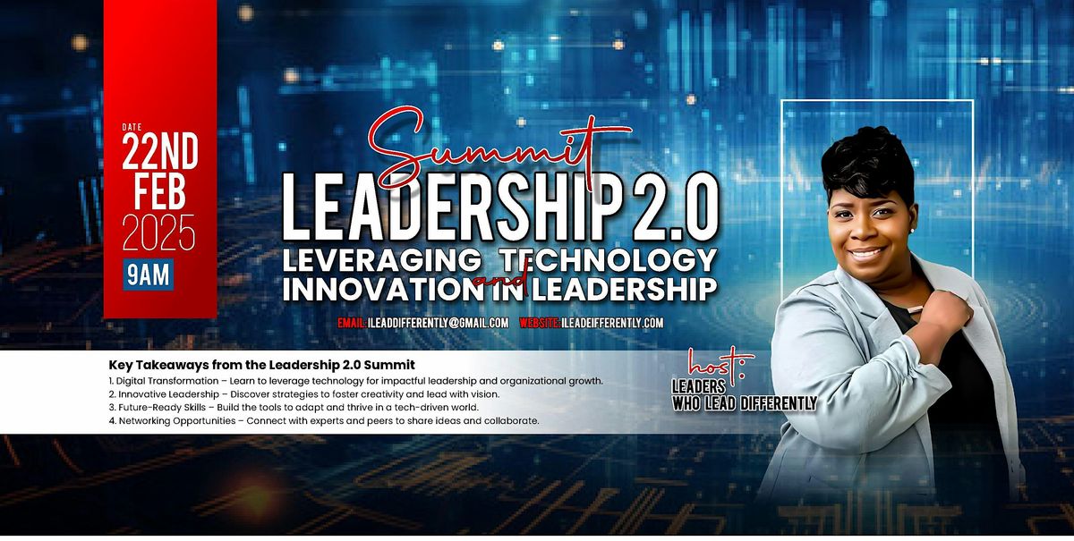 Leadership 2.0: Leveraging Technology and Innovation Summit