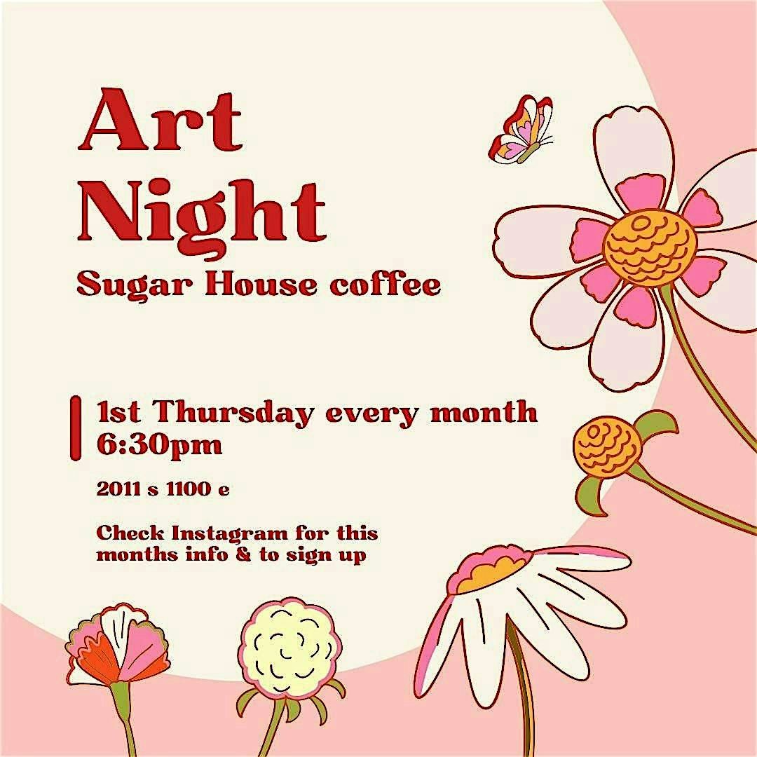 Art Night at Sugar House Coffee