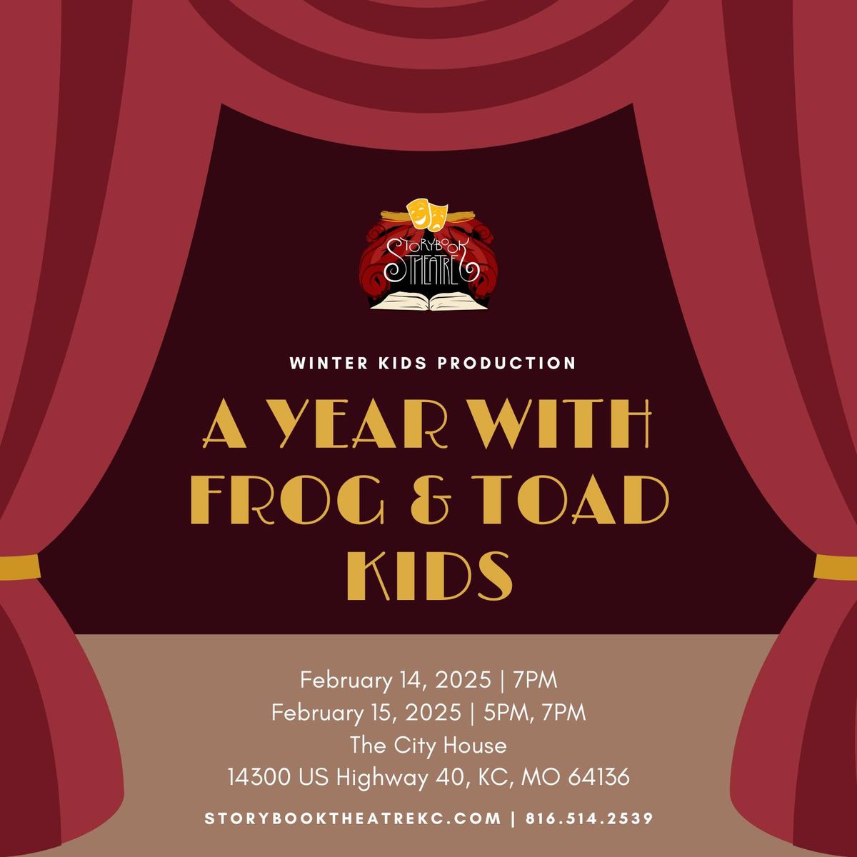 Musical Performance: A Year with Frog and Toad KIDS