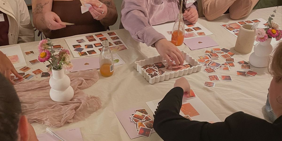 Aura Collage Workshop by Alula Fox at The BOHO LUXE Market