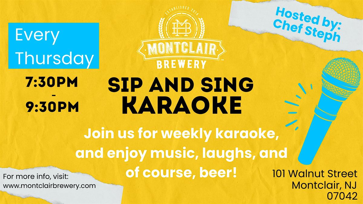 Sip and Sing Karaoke
