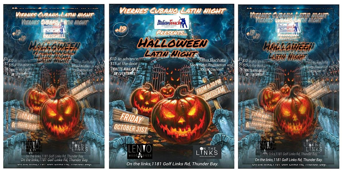 Viernes Cubano "Halloween Latin Night"
