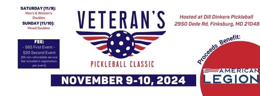 Veteran's Pickleball Classic Tournament