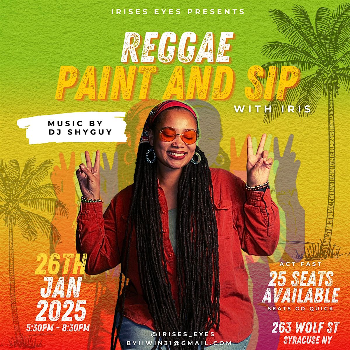 Reggae Paint and Sip