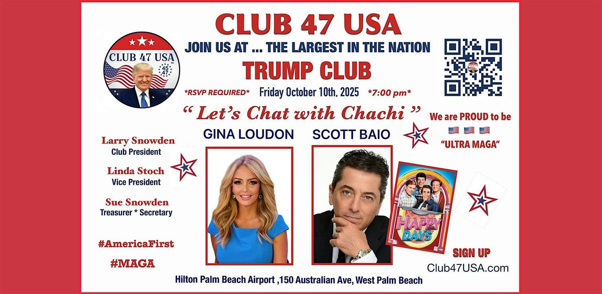 CLUB 47 USA OCTOBER 10, 2025 MEETING