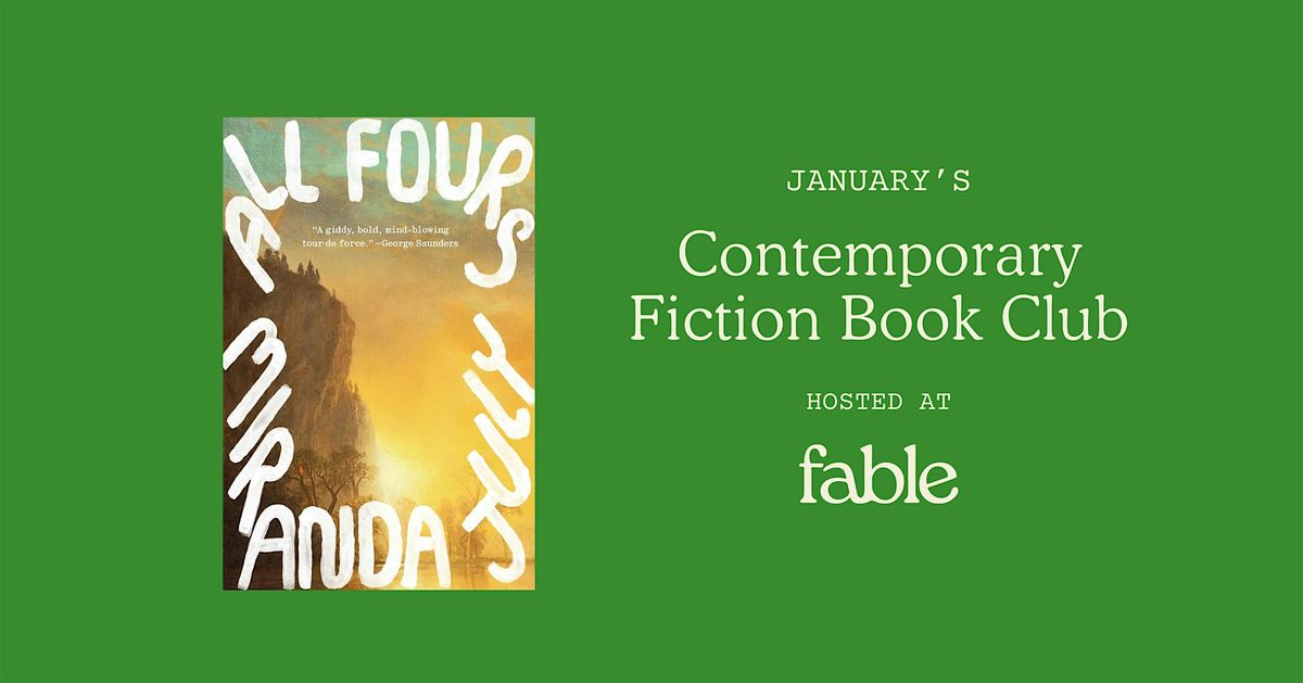 Contemporary Fiction Book Club at Fable