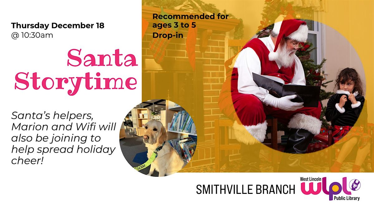 Santa Storytime-DROP IN