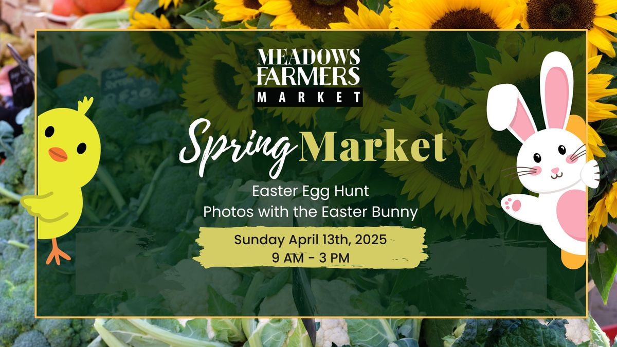 Spring Market with the Easter Bunny \ud83d\udc23