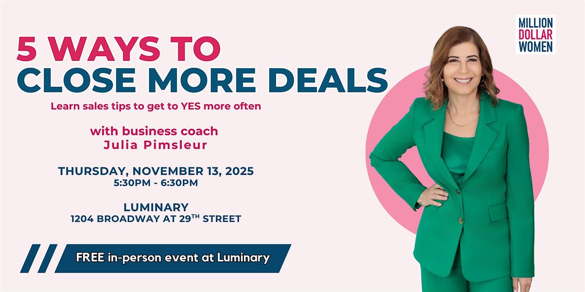 5 Ways to Close More Deals