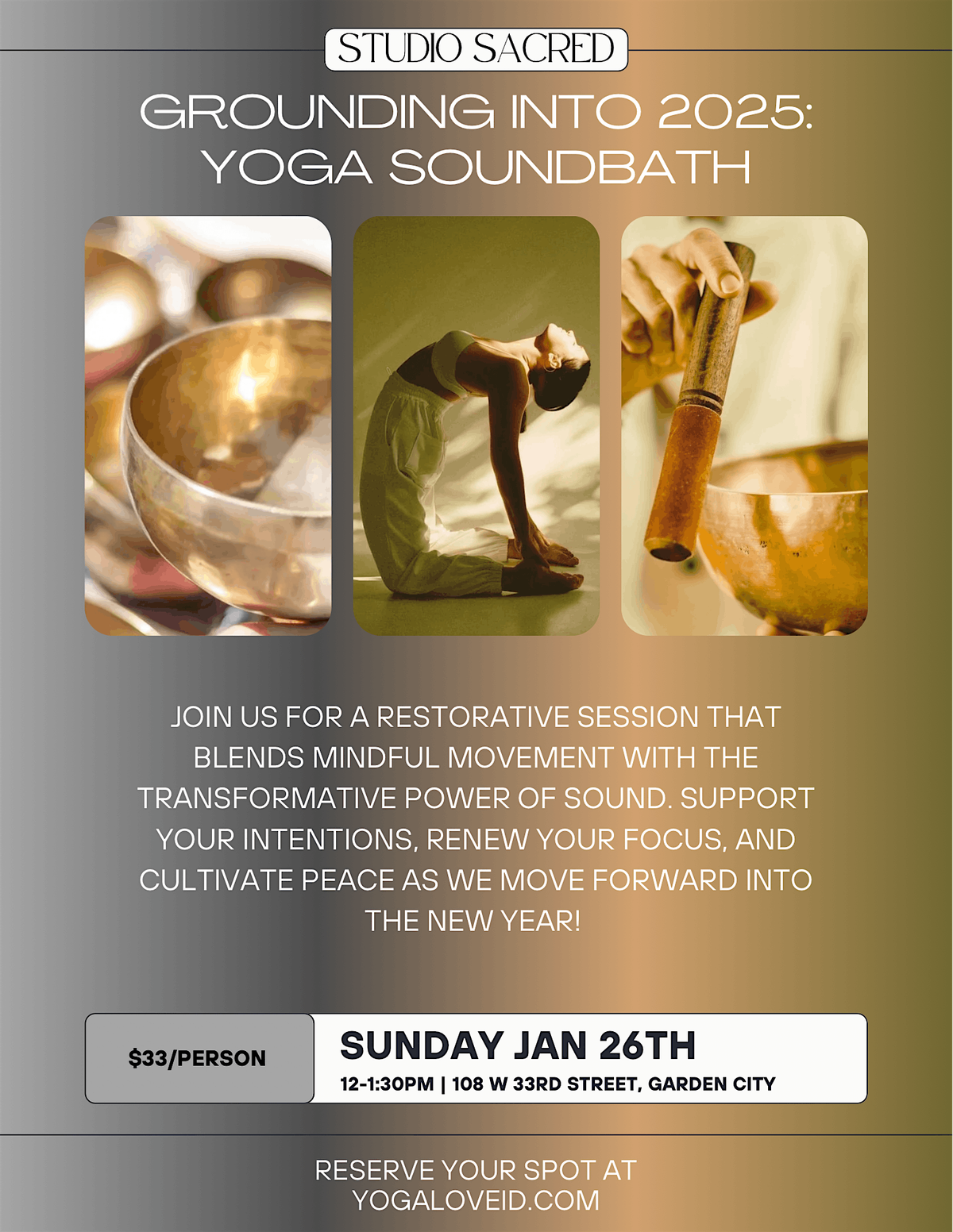 Grounding Into 2025: Yoga Soundbath