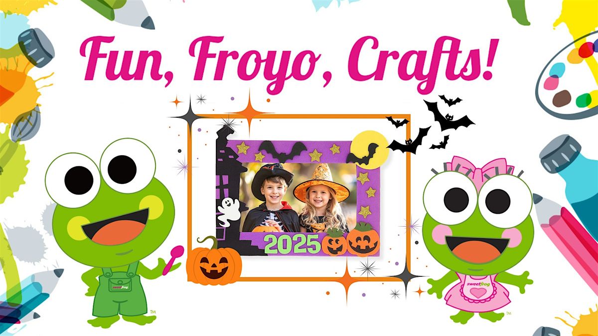 Free Kid's Picture Frame Craft at sweetFrog Salisbury