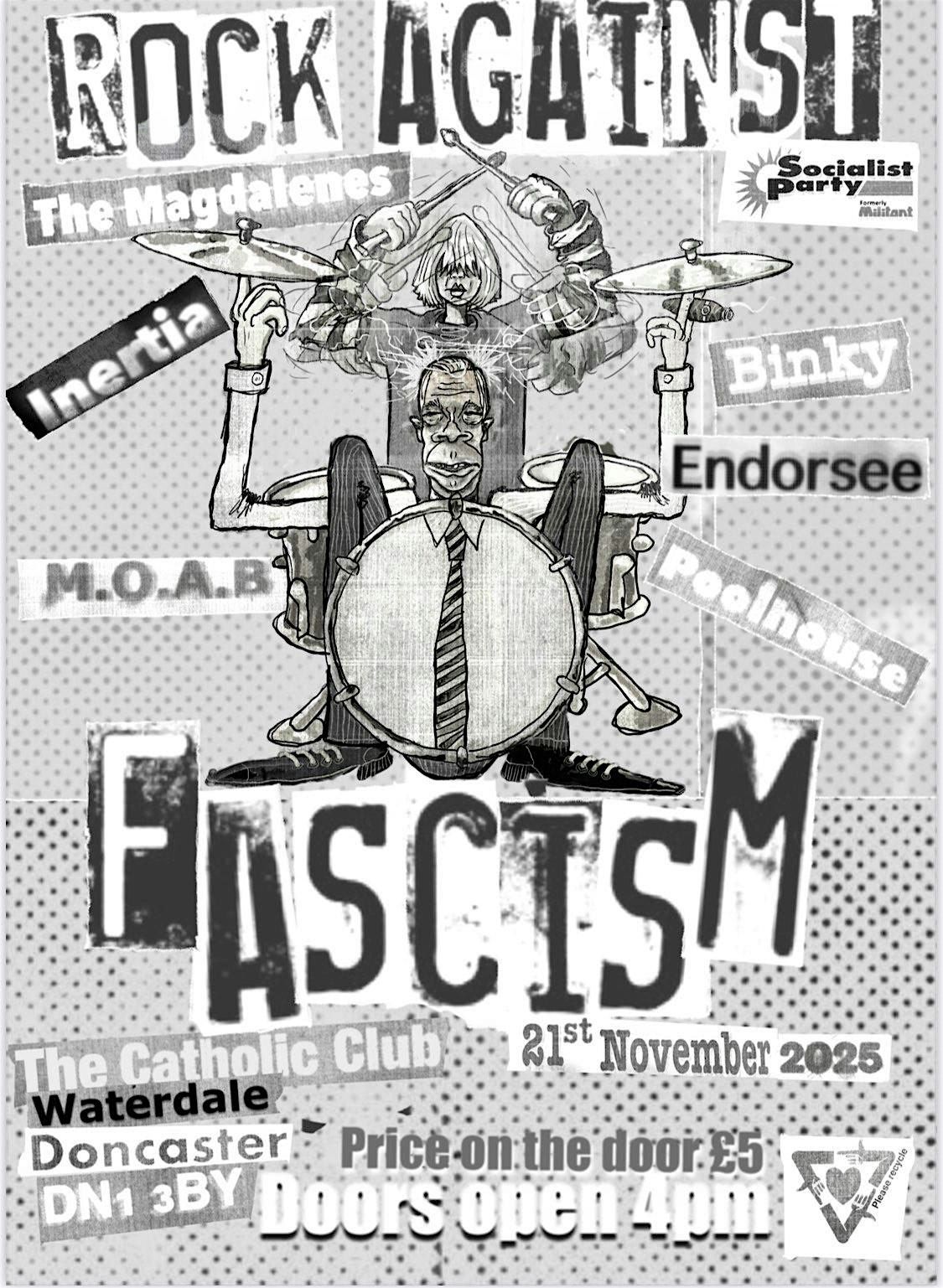 Rock Against Fascism Doncaster - Socialist Party