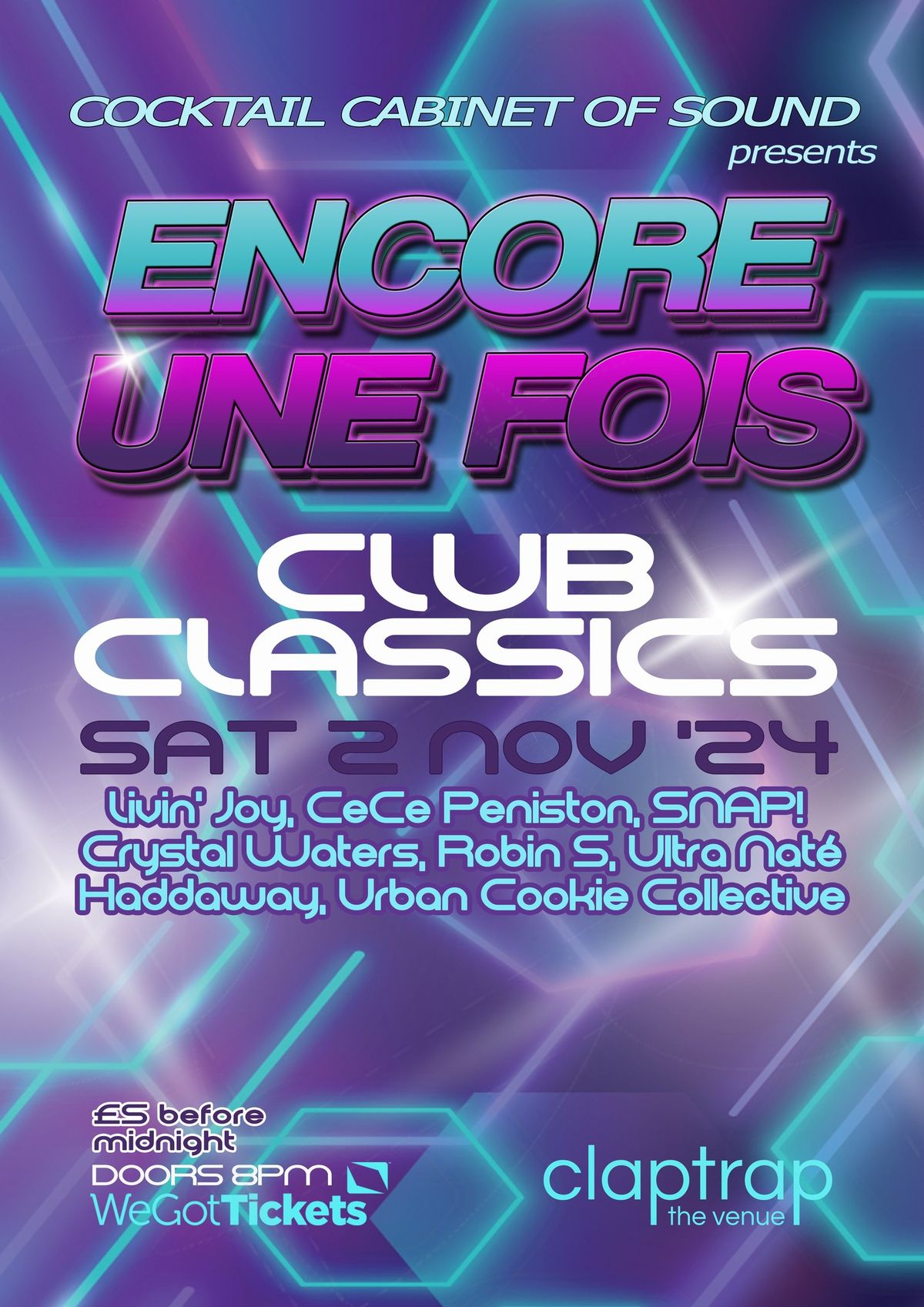 ENCORE UNE FOIS! Club Classics - Claptrap the Venue