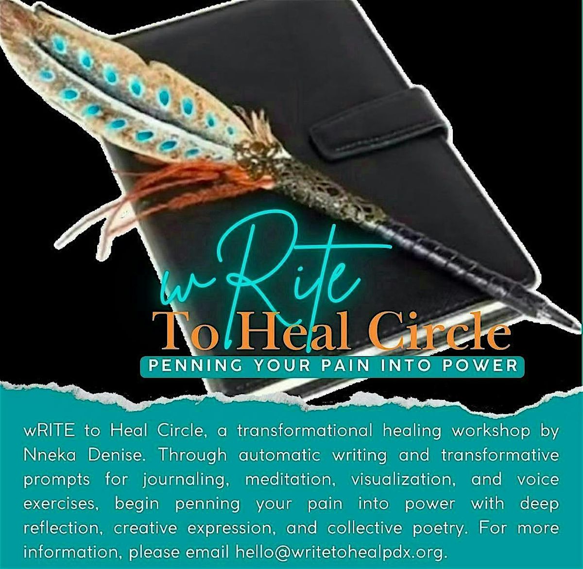 wRITE to Heal: Transformative Writing Circle