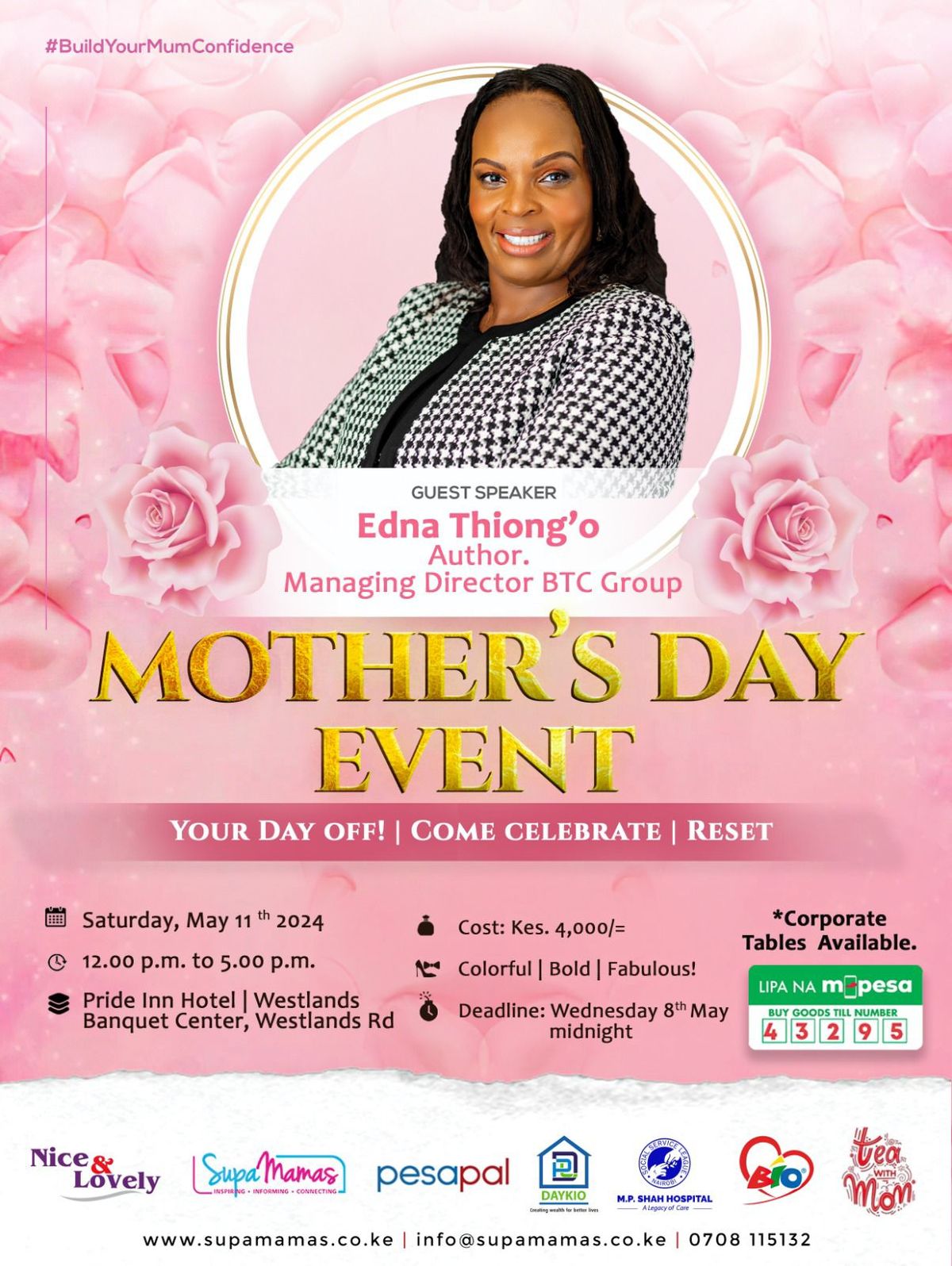 Supamamas Mother's Day Event