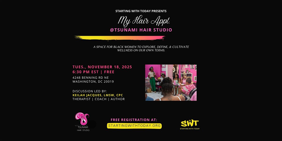 #MyHairAppt at Tsunami Hair Studio