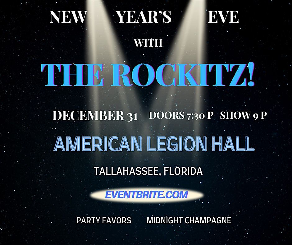 The RockitZ!  New Year's Eve.  The Legion