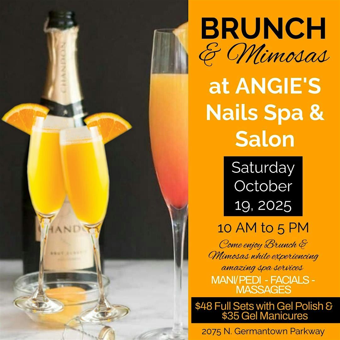 Brunch & Mimosas at Angie's Nails Spa & Salon
