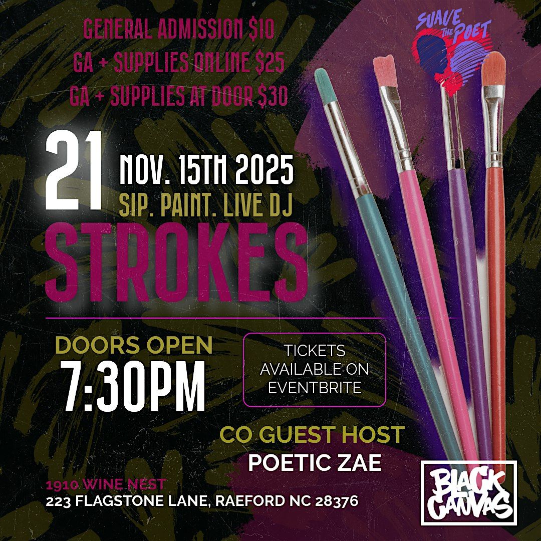 21 STROKES - SIP & PAINT NIGHT