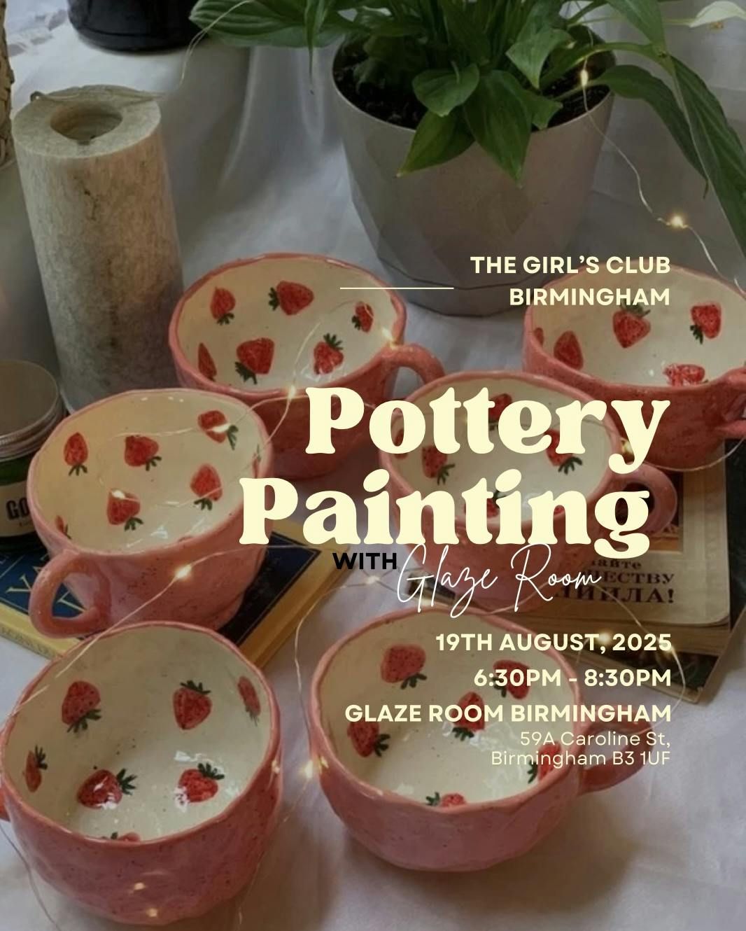 Pottery Painting Party \ud83e\uded6\ud83c\udf80