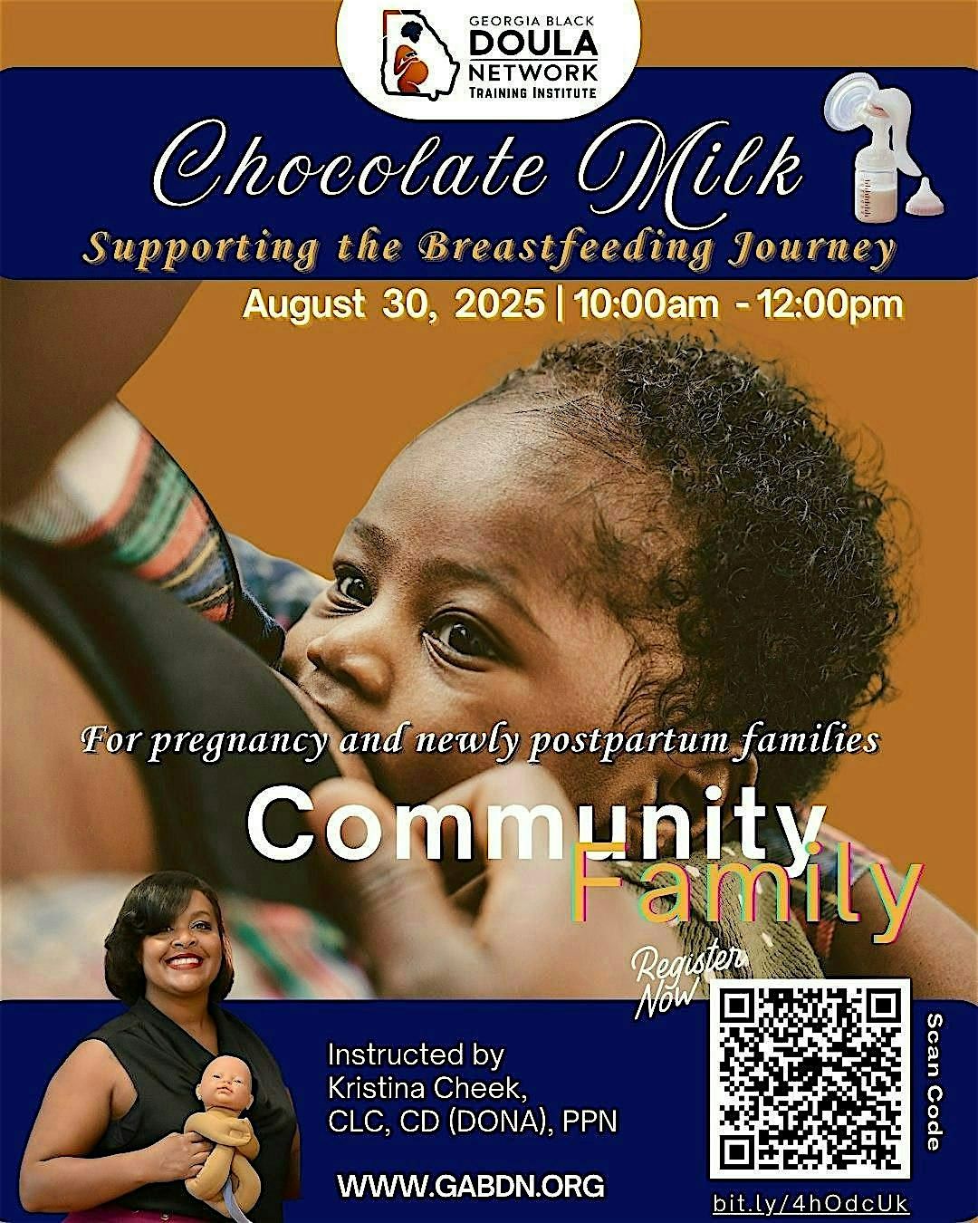 Chocolate Milk Breastfeeding Class