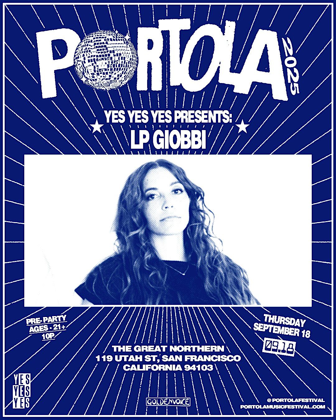 LP Giobbi - PORTOLA WEEK PARTIES