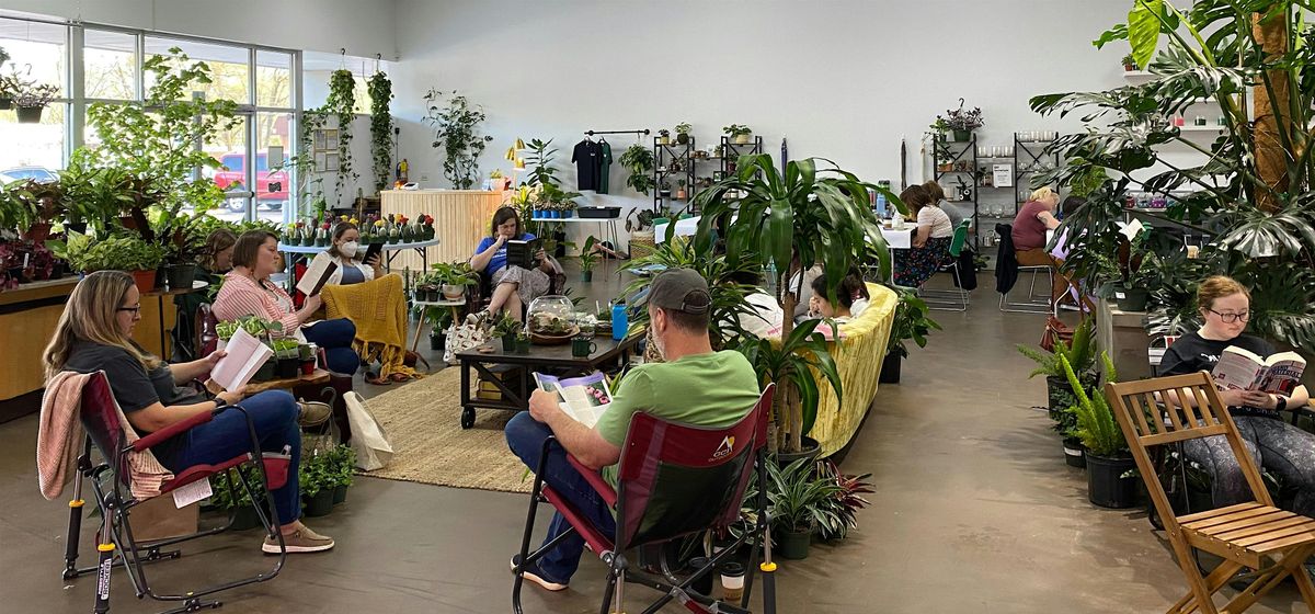 Reading Meetup at Foxglove PlantBar