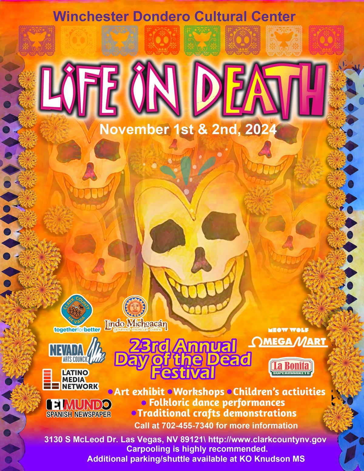 Life in Death - Winchester's 23rd Annual Day of the Dead Festival