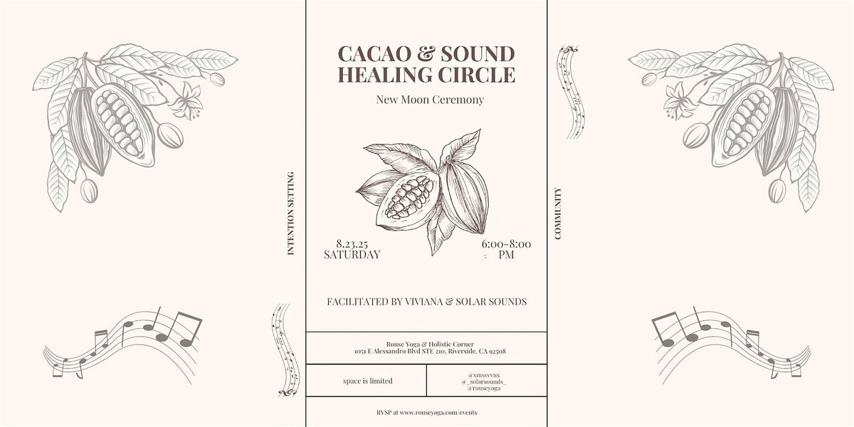 Cacao & Sound Healing Circle: New Moon Ceremony