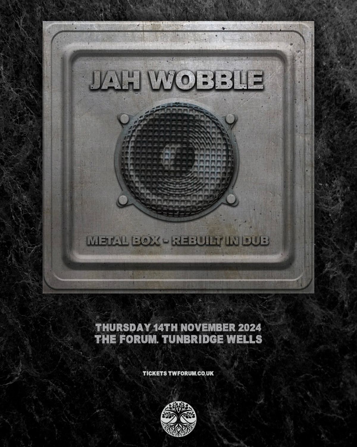 Jah Wobble: Metal Box. Rebuilt In Dub - Tunbridge Wells