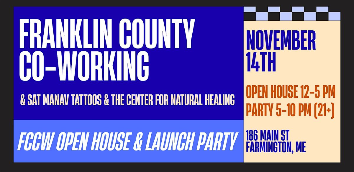 Franklin County Co-Working Launch Party