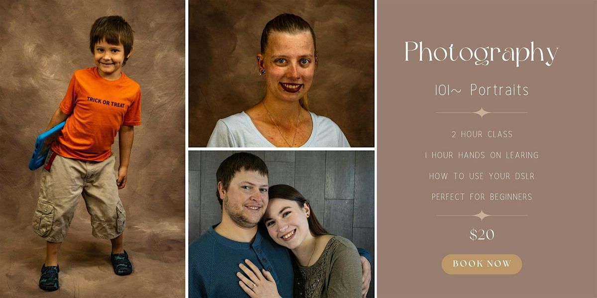 Photography 101 Portraits