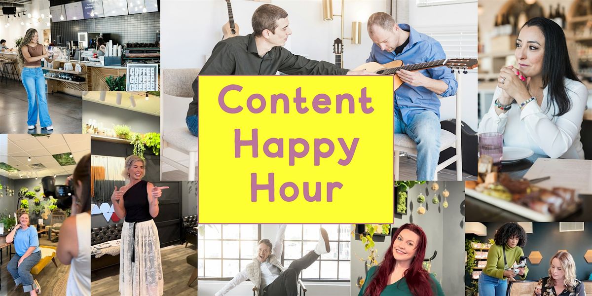 December Content Happy Hour - Wrap Up & Wind Down Theme