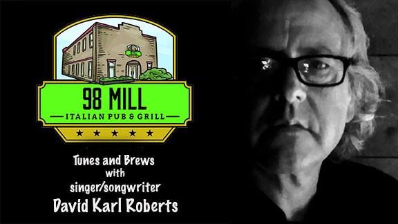 Singer\/Songwriter David Karl Roberts at 98 Mill, St. J
