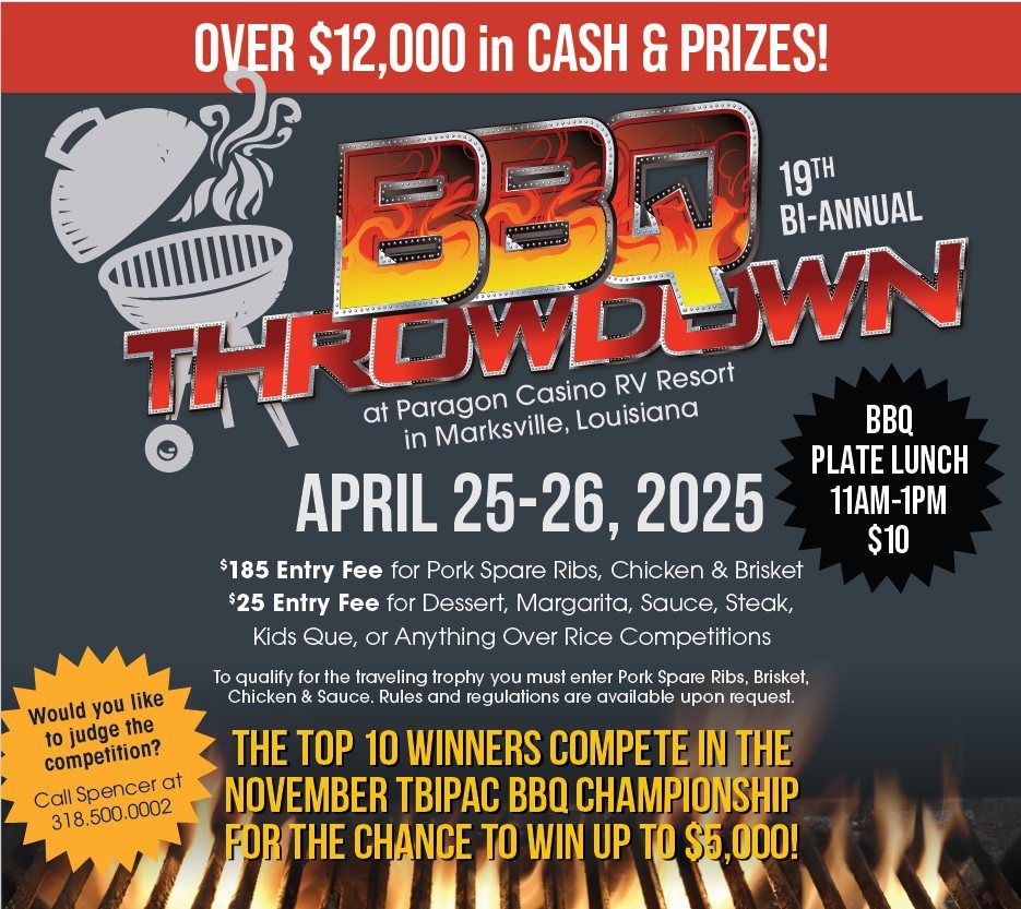 19th Bi-Annual BBQ Throwdown