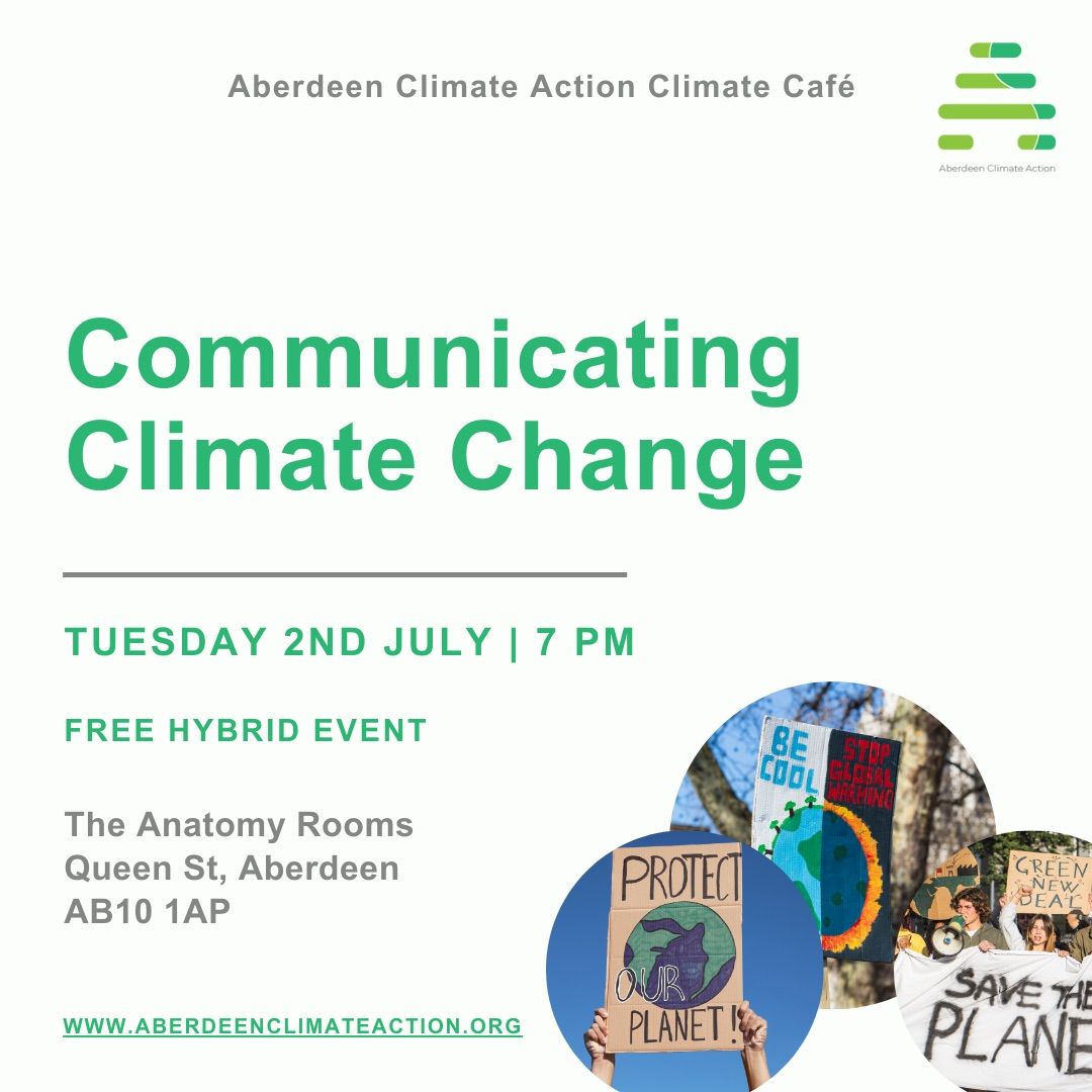 Climate Cafe- Communicating Climate Change