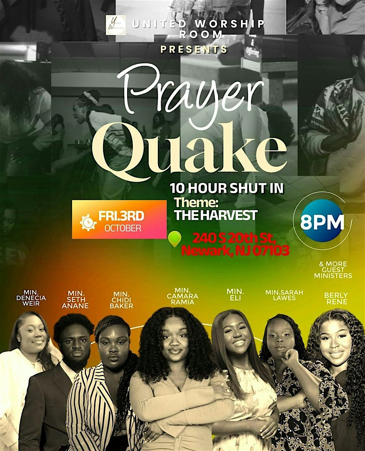Prayer Quake: The Harvest (SHUT IN)