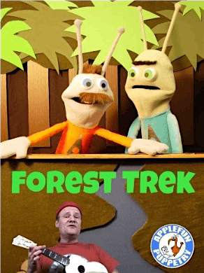 Forest Trek puppet show with Applefun Puppetry!