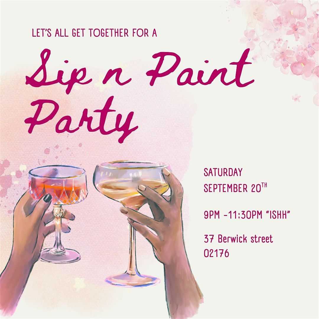 Sip & Paint by Number \u2728