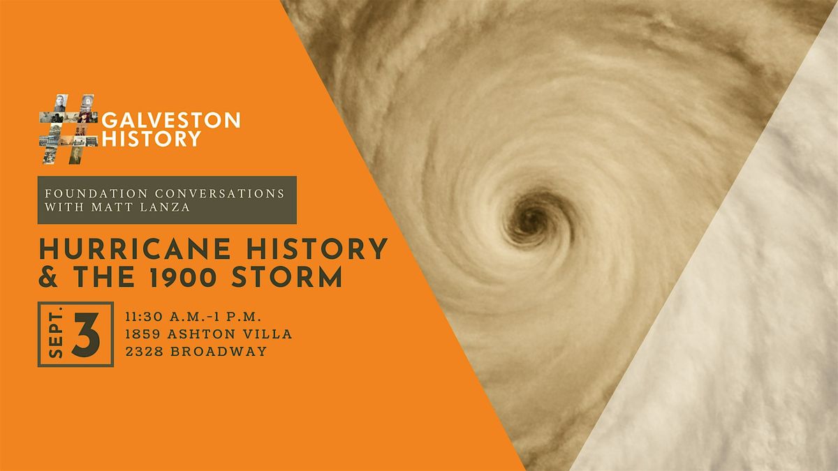 Foundation Conversations: Hurricane History & The 1900 Storm