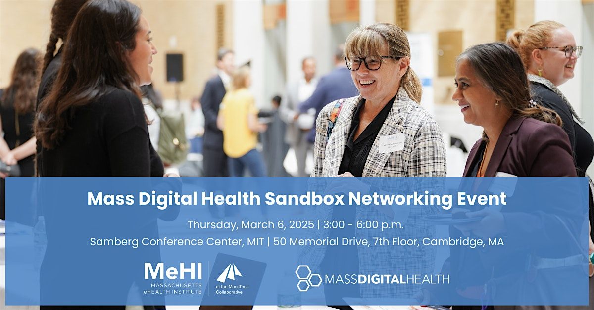 Mass Digital Health Sandbox Networking Event