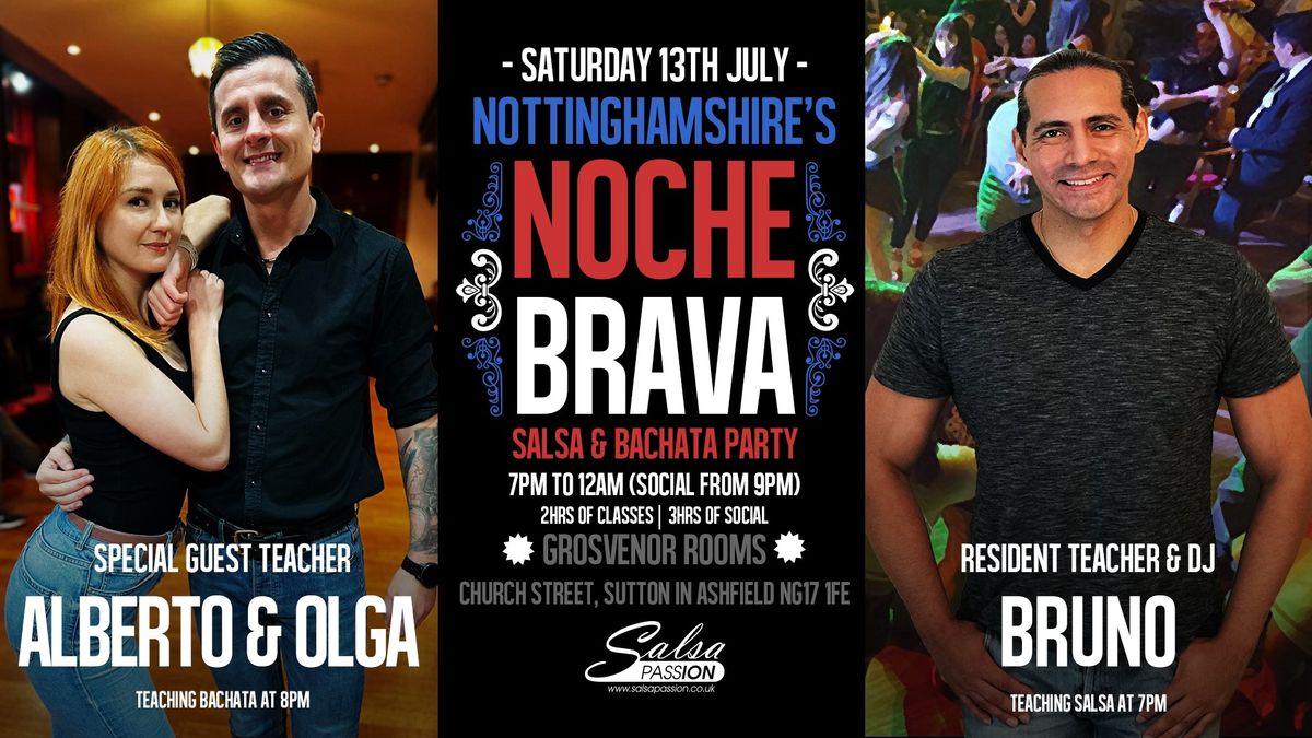 Noche Brava - Salsa & Bachata Party + Guest Alberto! From 7pm to 12am!