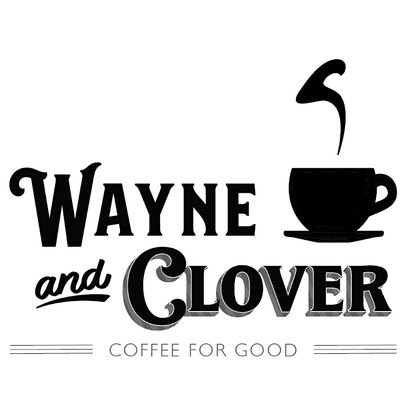 Wayne and Clover Coffee Shop, 'Coffee for Good!'